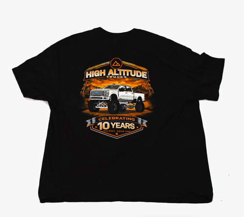 CELEBRATING 10 YEAR'S TEE (STANDARD SIZE)
