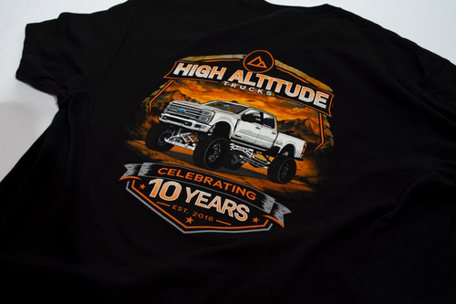 CELEBRATING 10 YEAR'S TEE (OVERSIZED)
