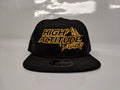 New Era 9FIFTY Black and Gold Hat