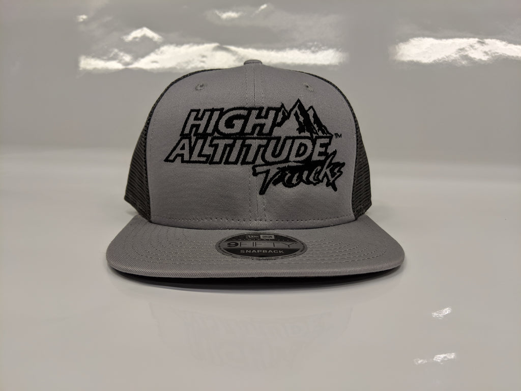 New Era 9FIFTY Gray and Black Hat