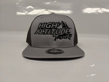 Load image into Gallery viewer, New Era 9FIFTY Gray and Black Hat