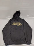 Long Sleeve Black and Gold Hoodie